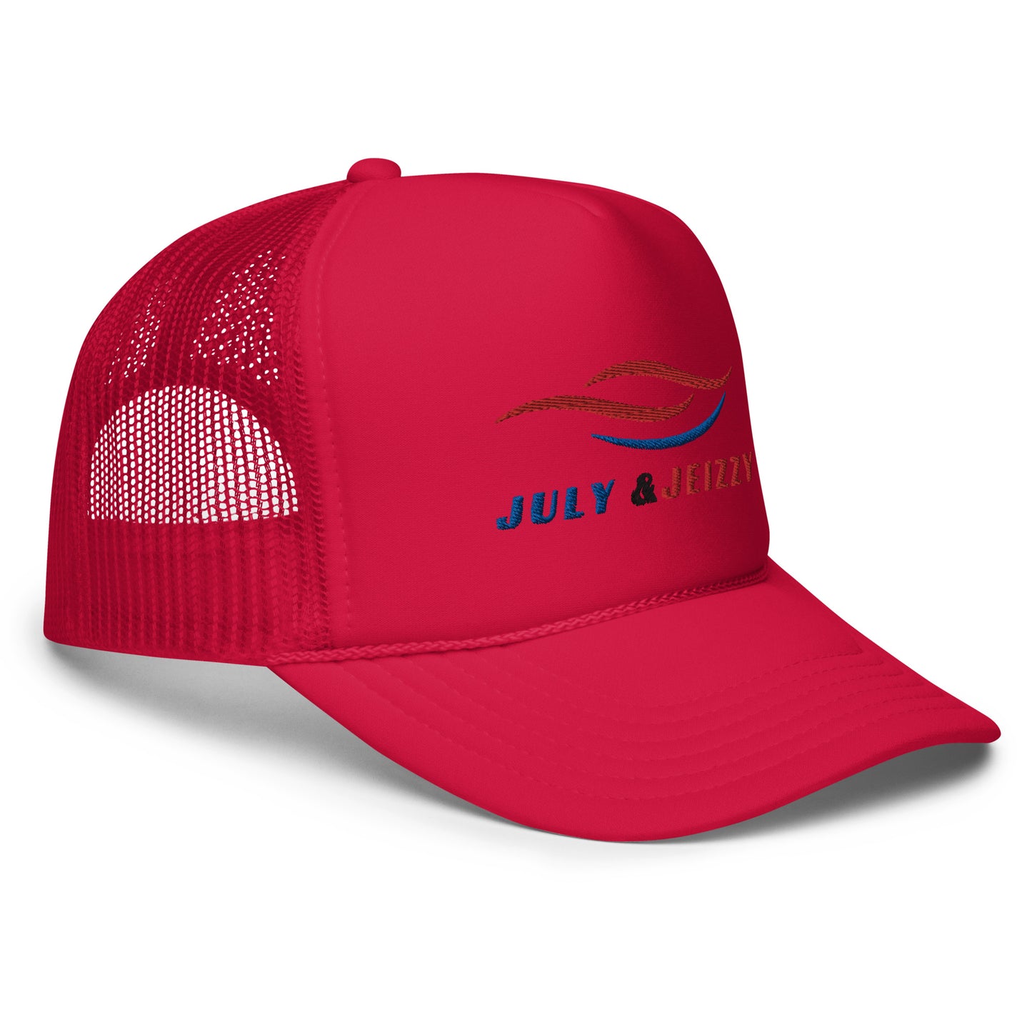 Gorra trucker con frontal de espuma