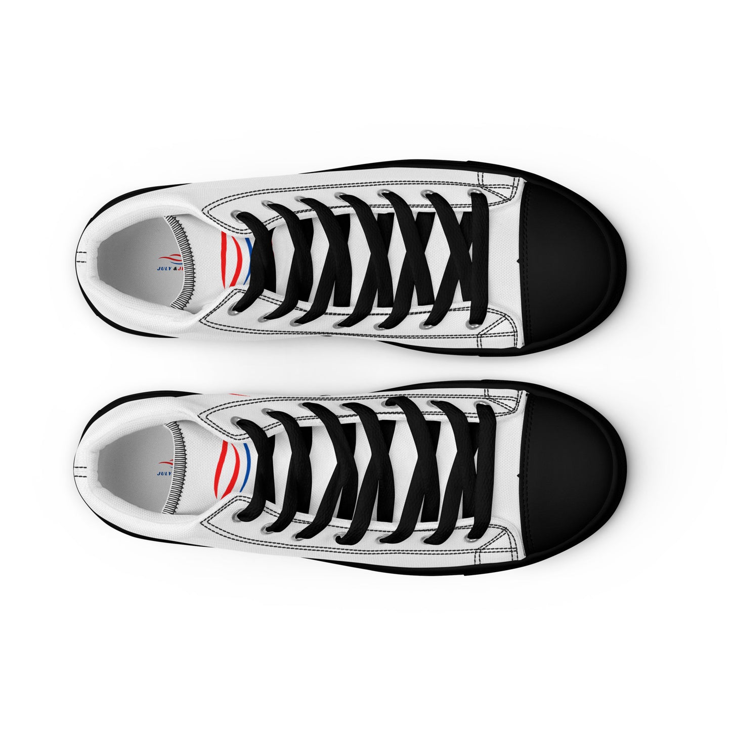 Zapatillas de Lona de Caña Alta para Hombre