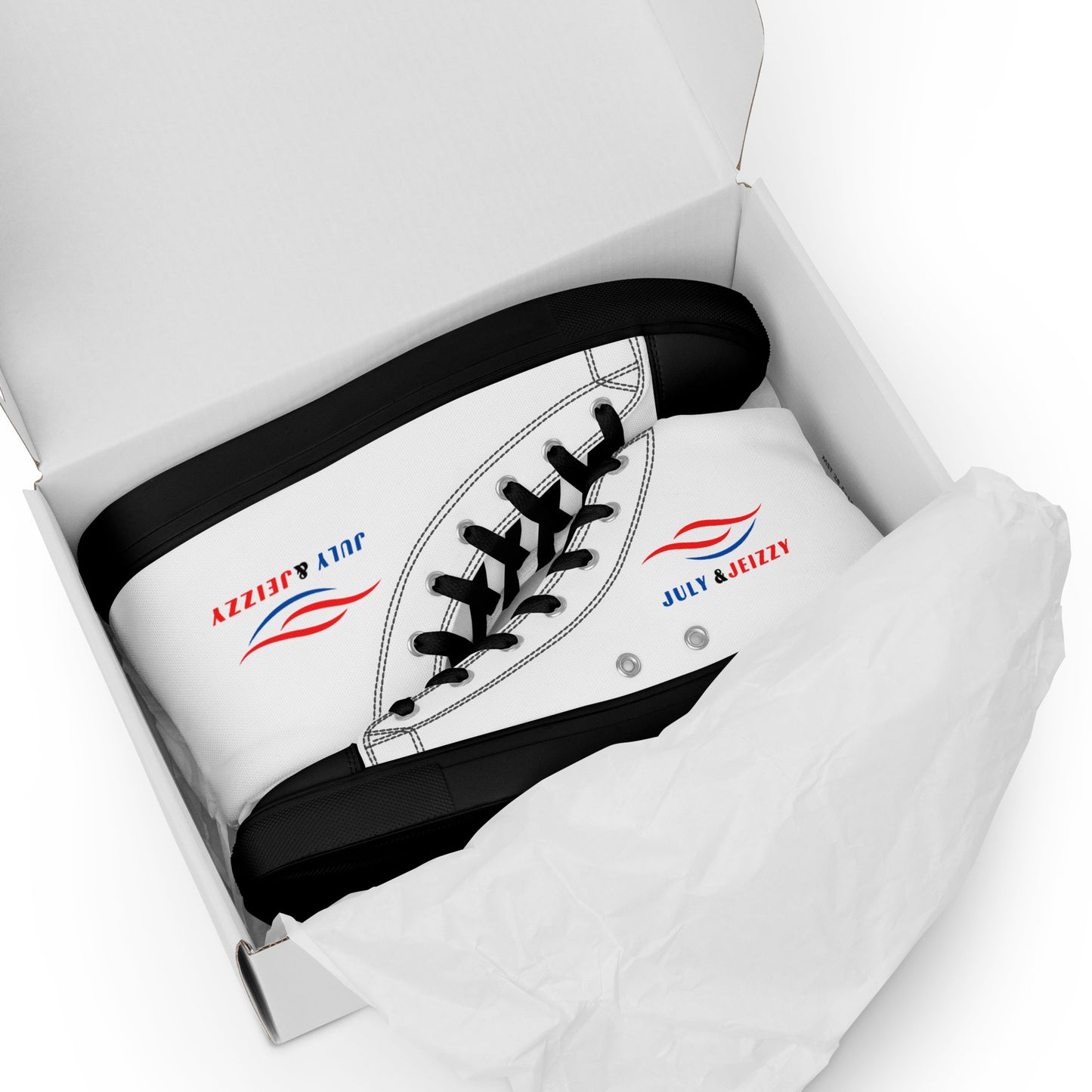 Zapatillas de Lona de Caña Alta para Hombre