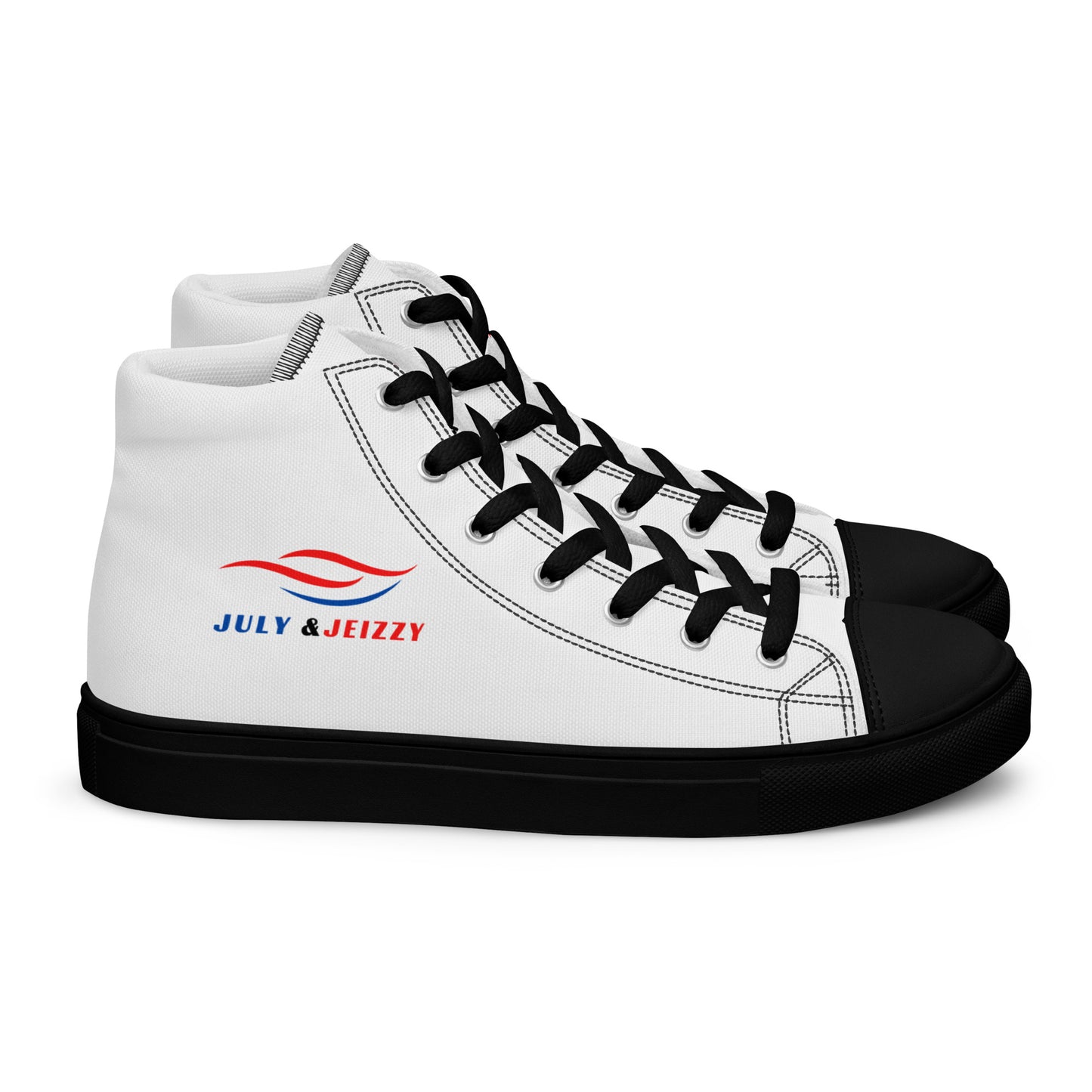 Zapatillas de Lona de Caña Alta para Hombre