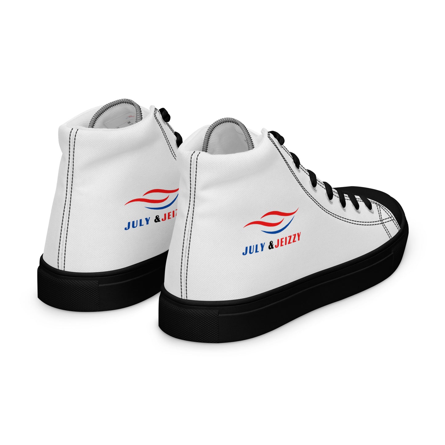 Zapatillas de Lona de Caña Alta para Hombre