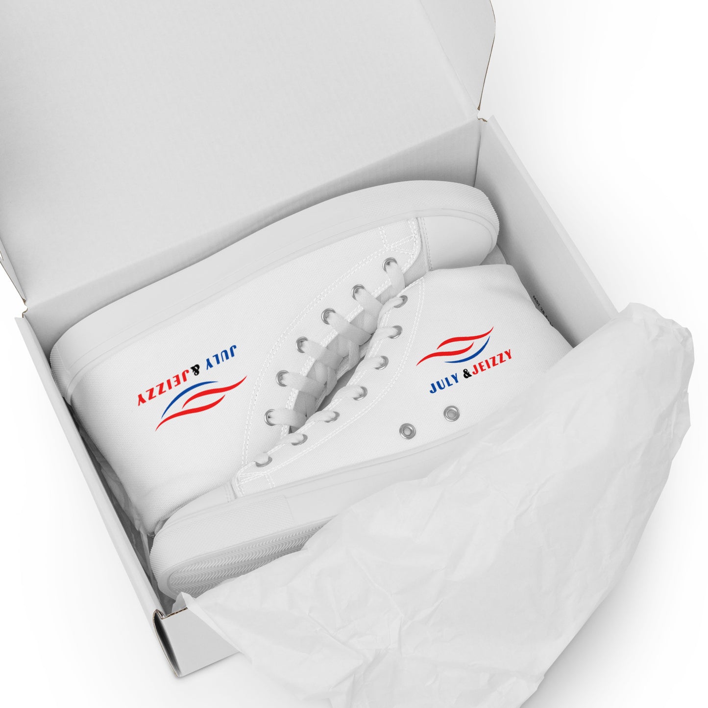 Zapatillas de Lona de Caña Alta para Hombre