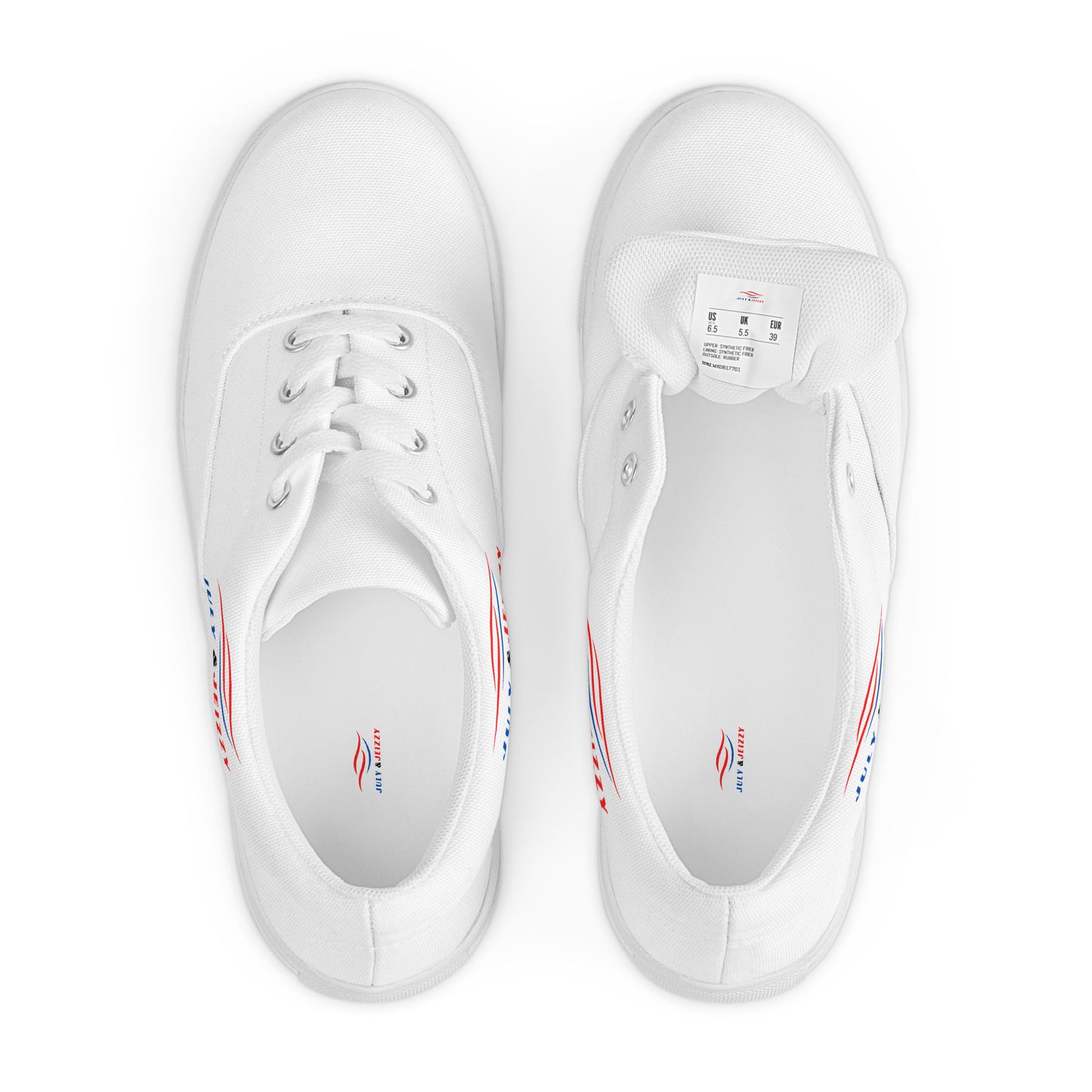 Zapatillas de Lona con Cordones para Hombre