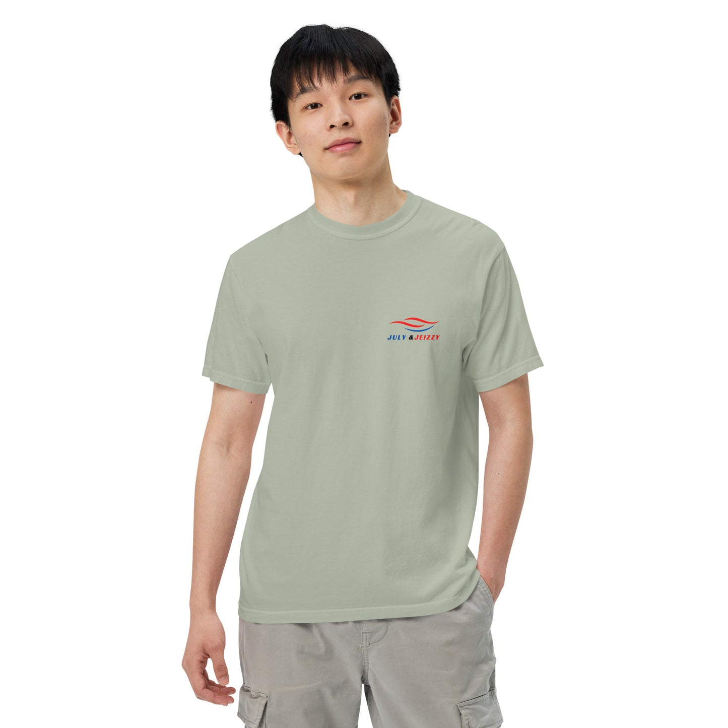 Camiseta Gruesa Teñida Unisex