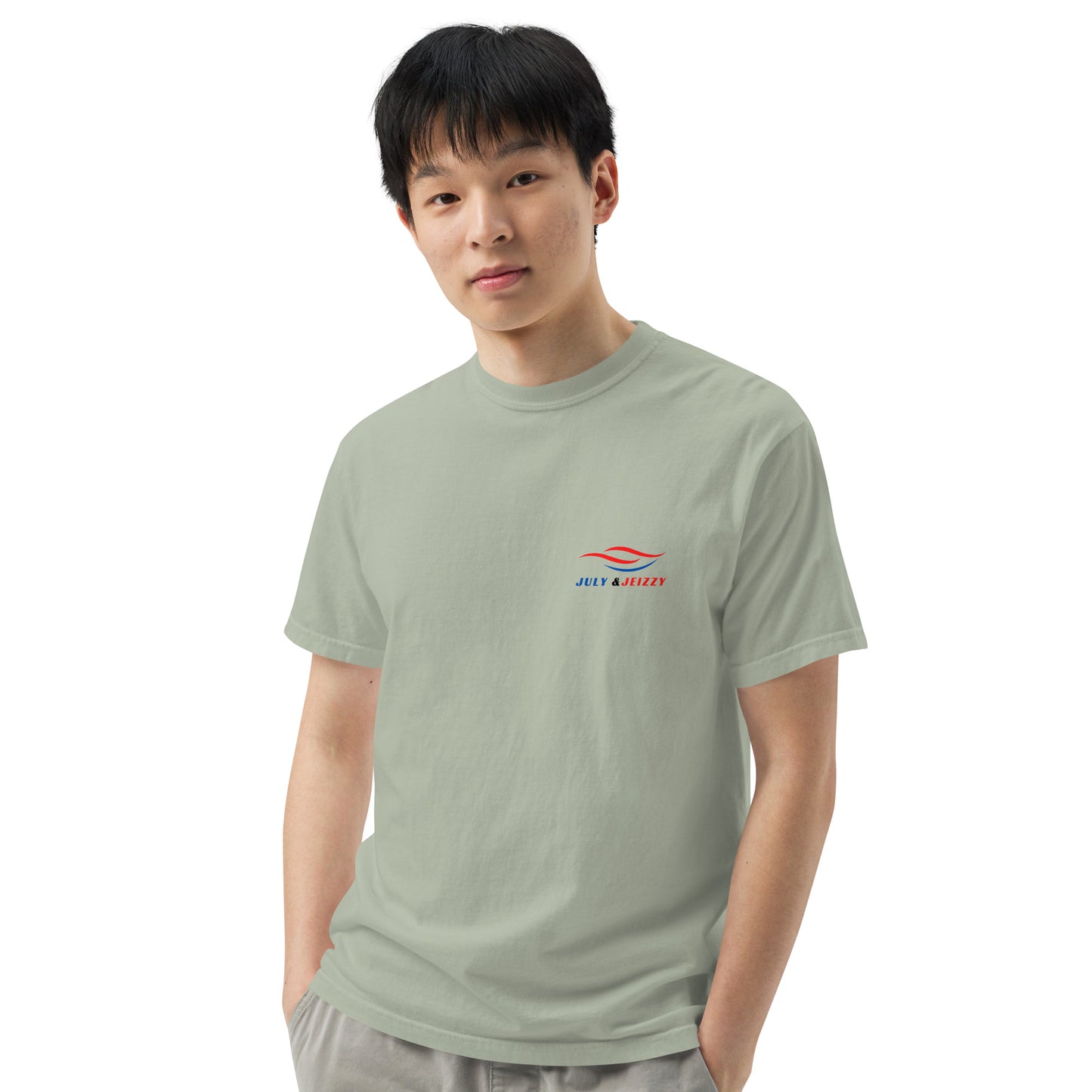 Camiseta Gruesa Teñida Unisex