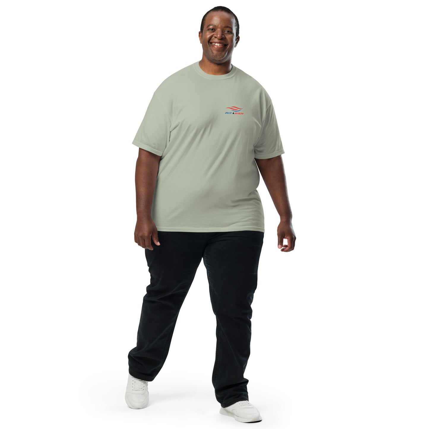Camiseta Gruesa Teñida Unisex