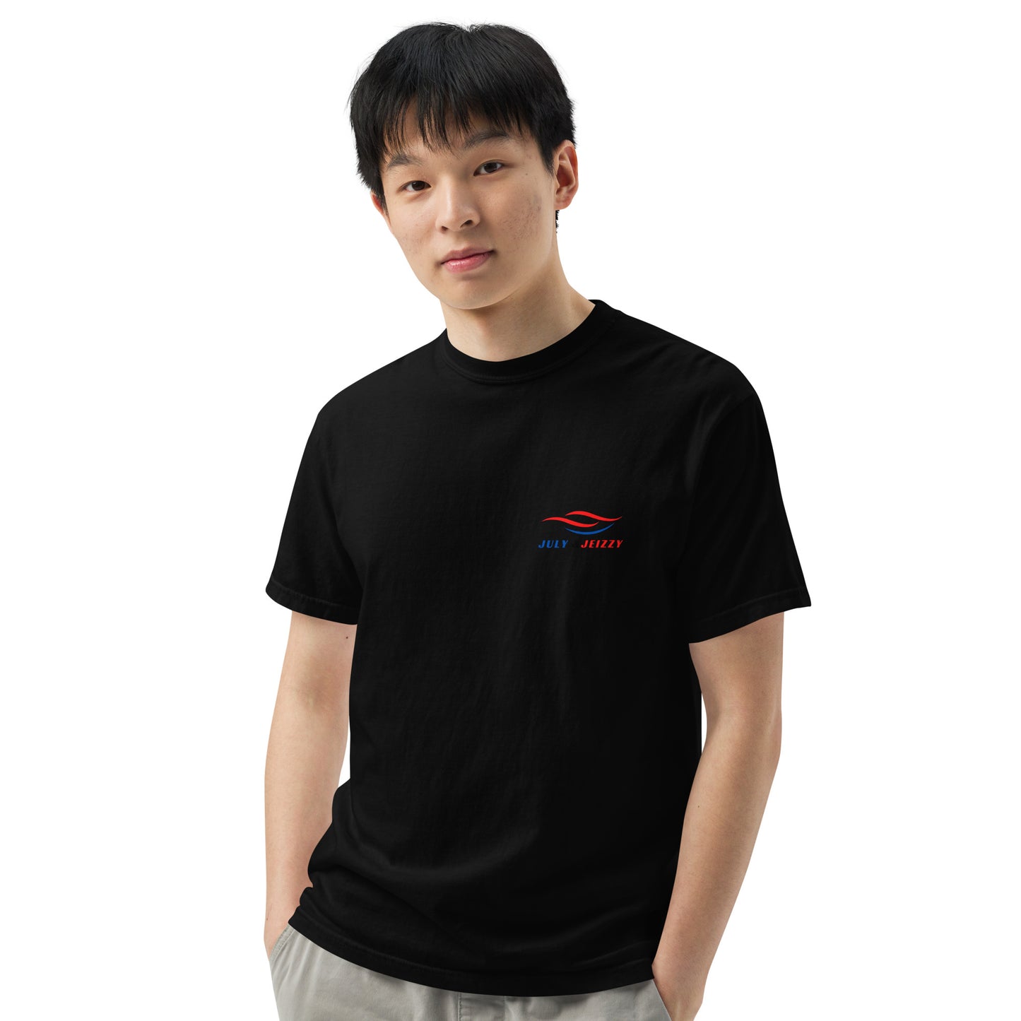 Camiseta Gruesa Teñida Unisex