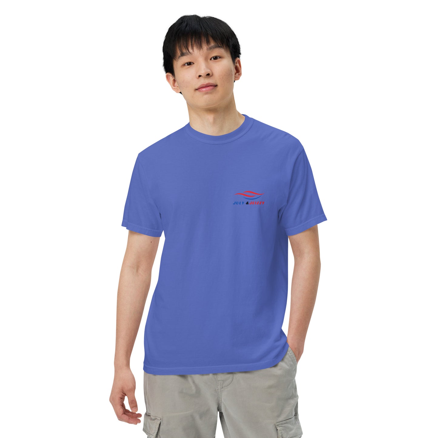 Camiseta Gruesa Teñida Unisex