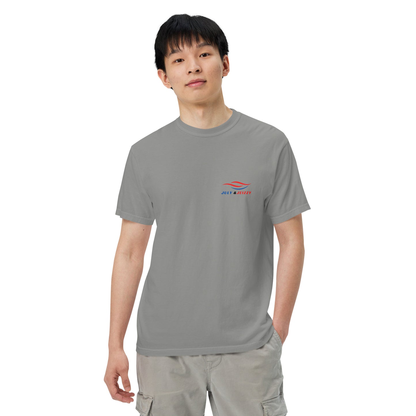 Camiseta Gruesa Teñida Unisex