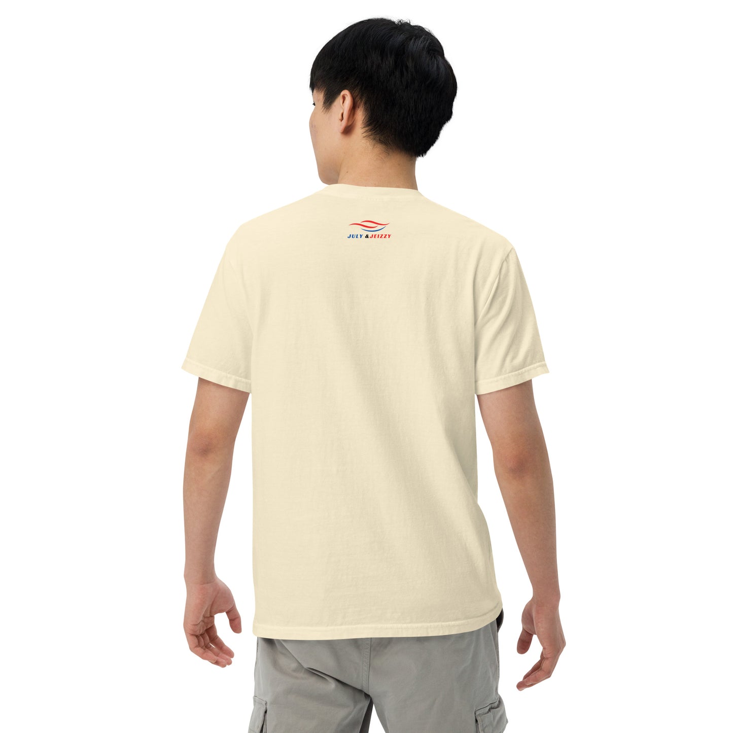 Camiseta Gruesa Teñida Unisex