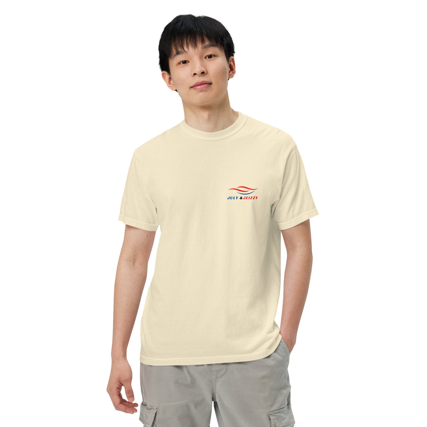Camiseta Gruesa Teñida Unisex