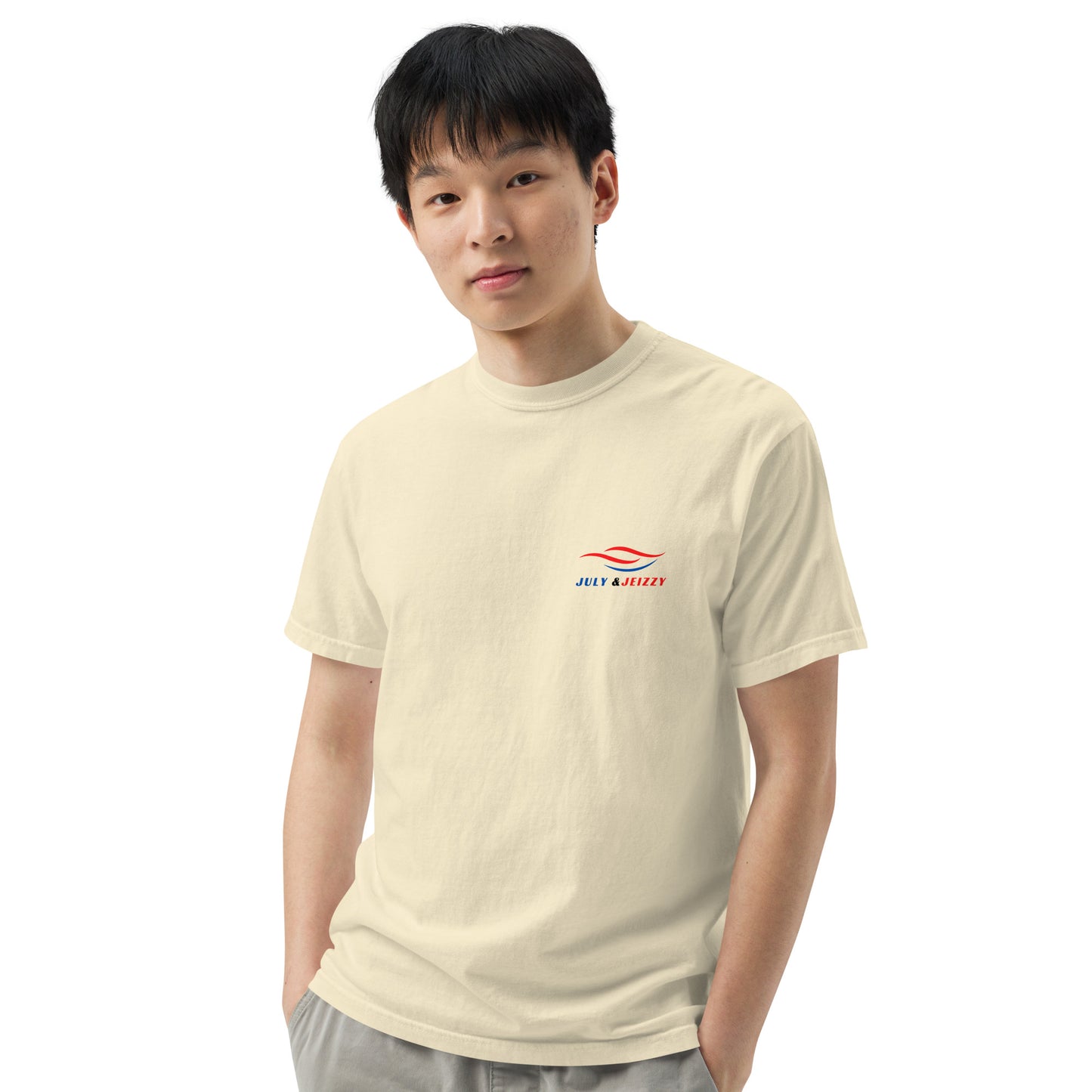 Camiseta Gruesa Teñida Unisex