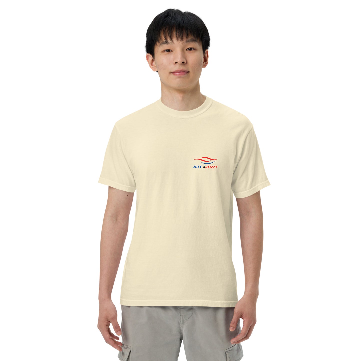 Camiseta Gruesa Teñida Unisex