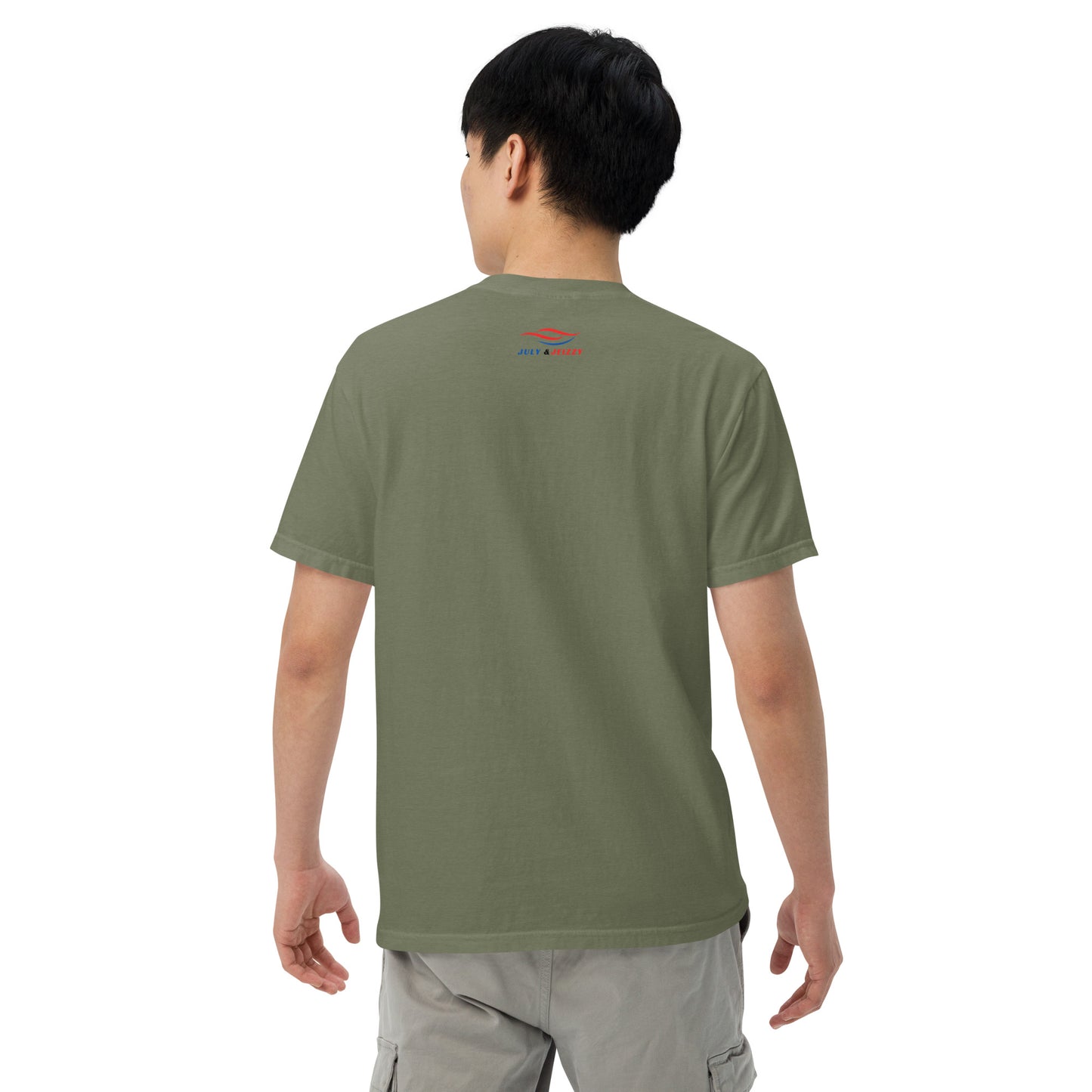 Camiseta Gruesa Teñida Unisex