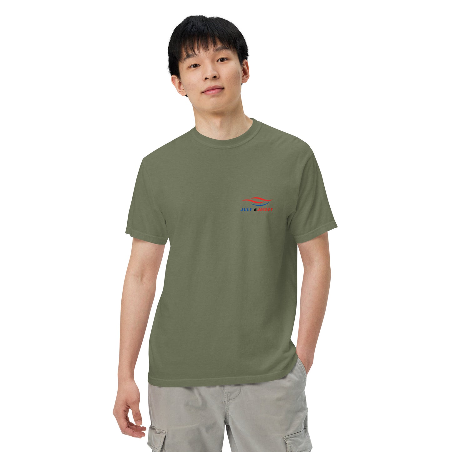Camiseta Gruesa Teñida Unisex
