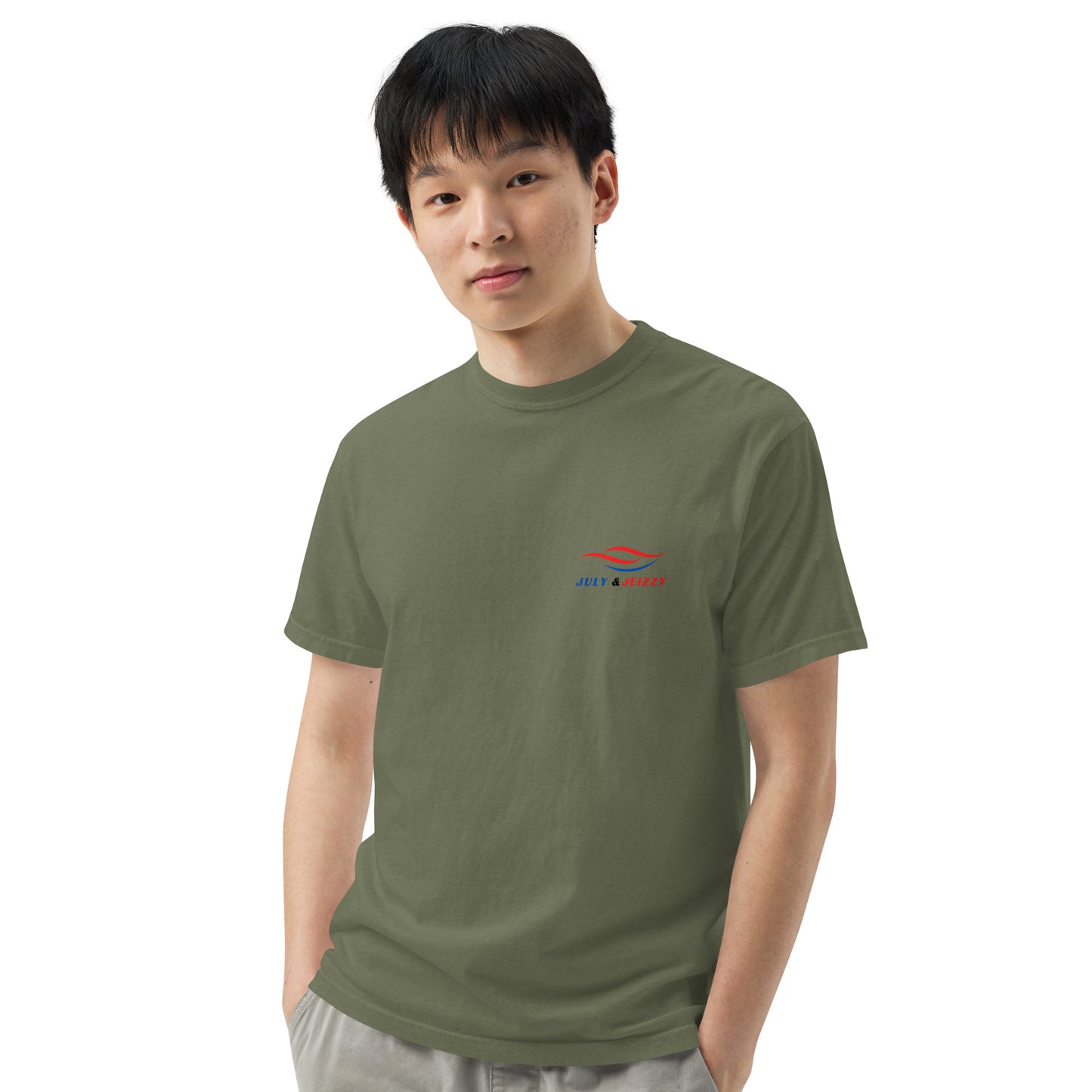 Camiseta Gruesa Teñida Unisex
