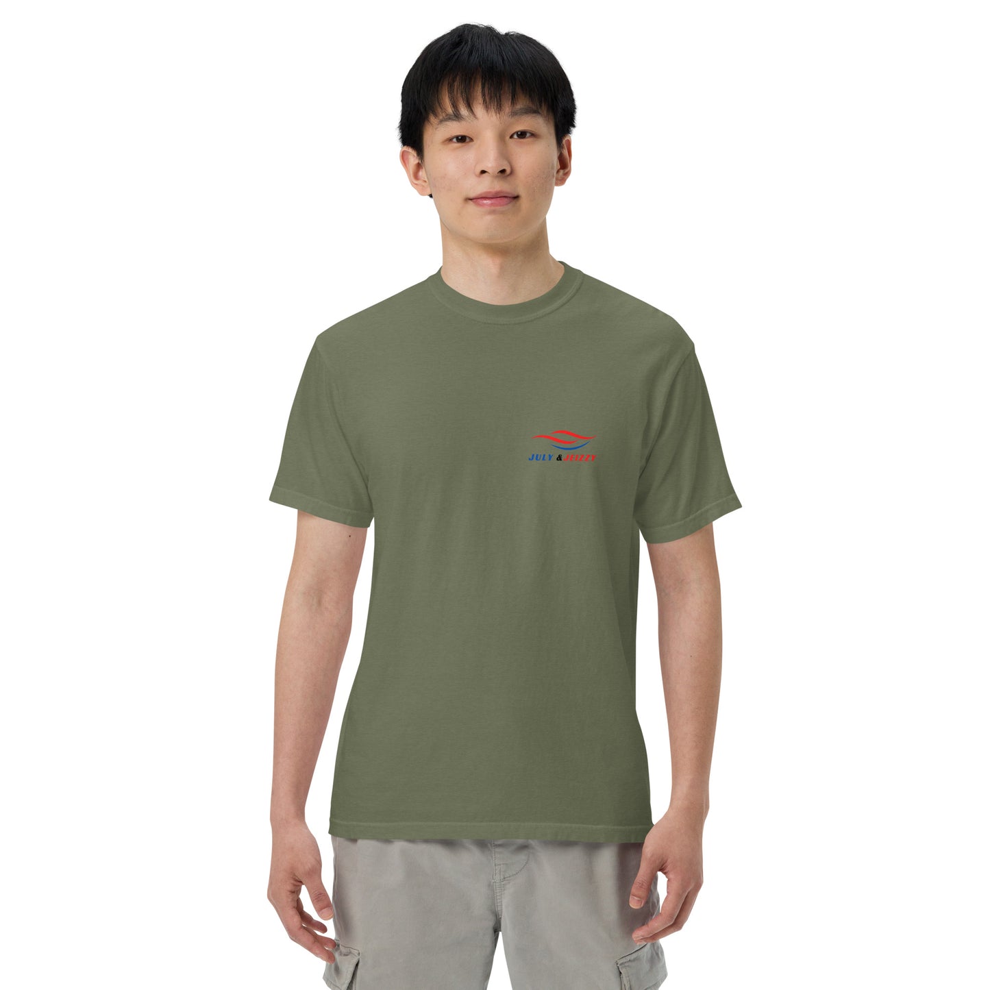 Camiseta Gruesa Teñida Unisex