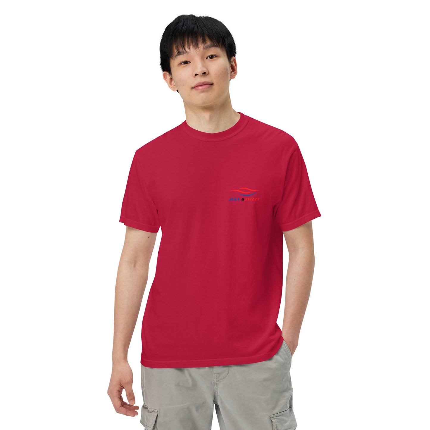 Camiseta Gruesa Teñida Unisex