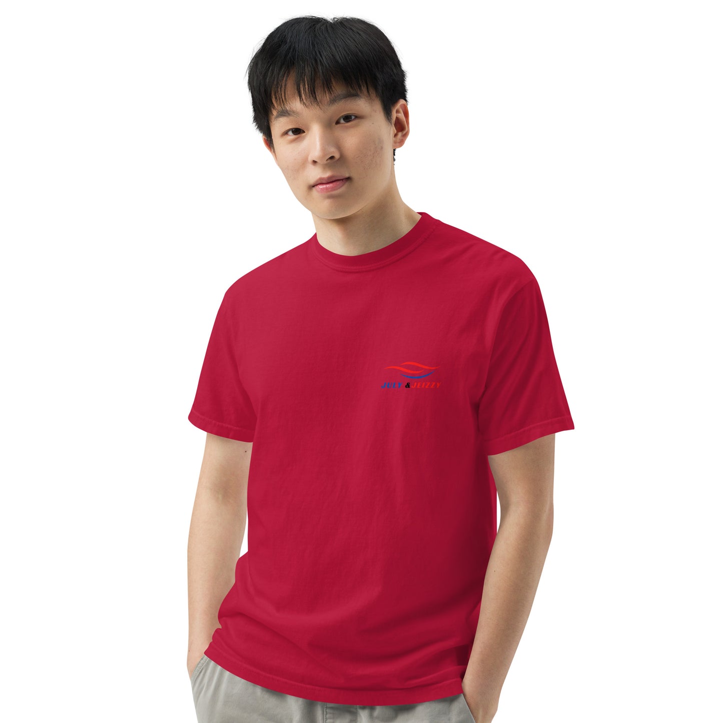 Camiseta Gruesa Teñida Unisex