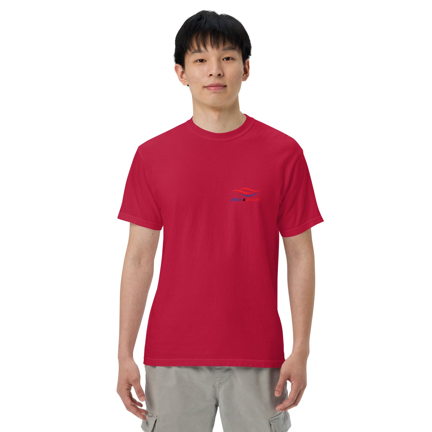 Camiseta Gruesa Teñida Unisex