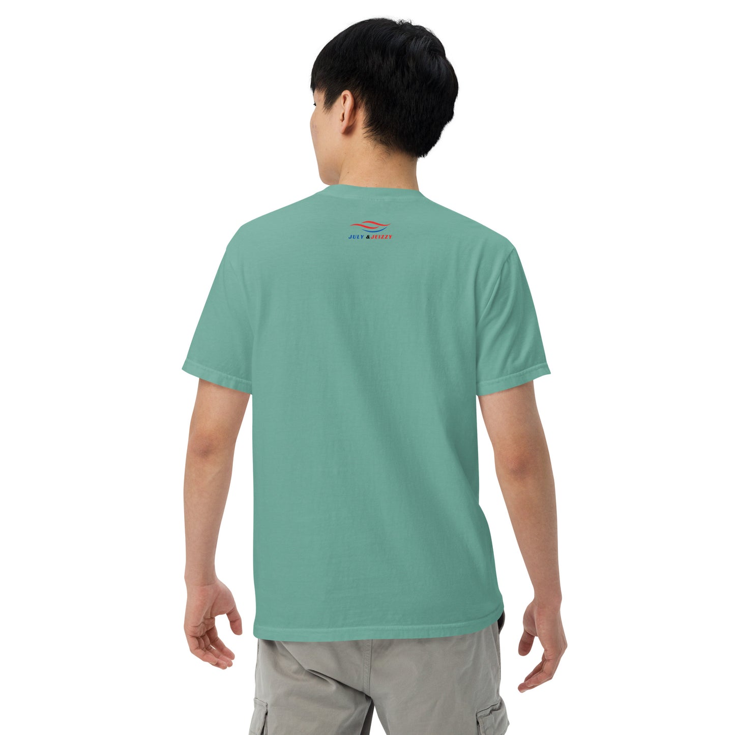 Camiseta Gruesa Teñida Unisex
