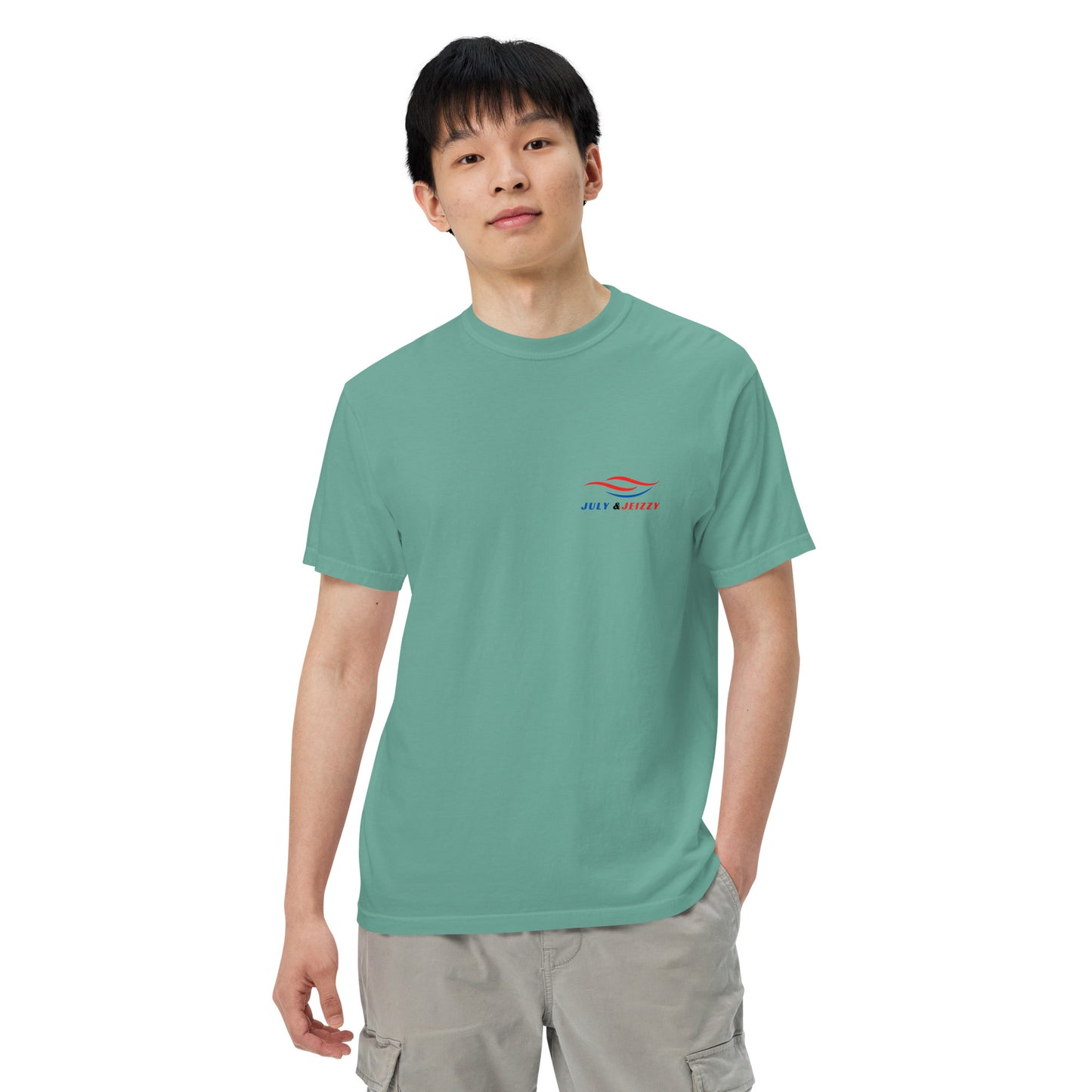 Camiseta Gruesa Teñida Unisex