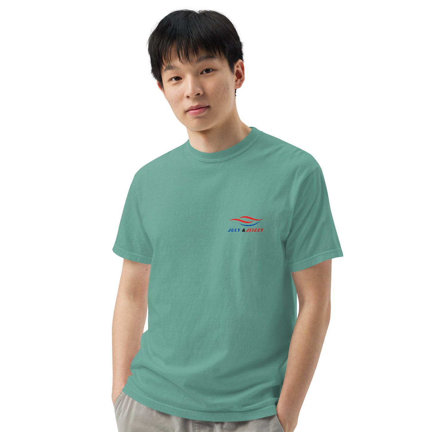 Camiseta Gruesa Teñida Unisex