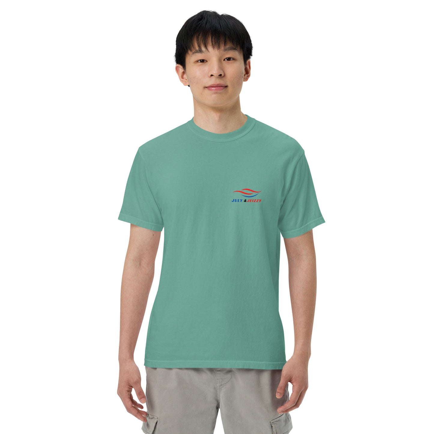Camiseta Gruesa Teñida Unisex