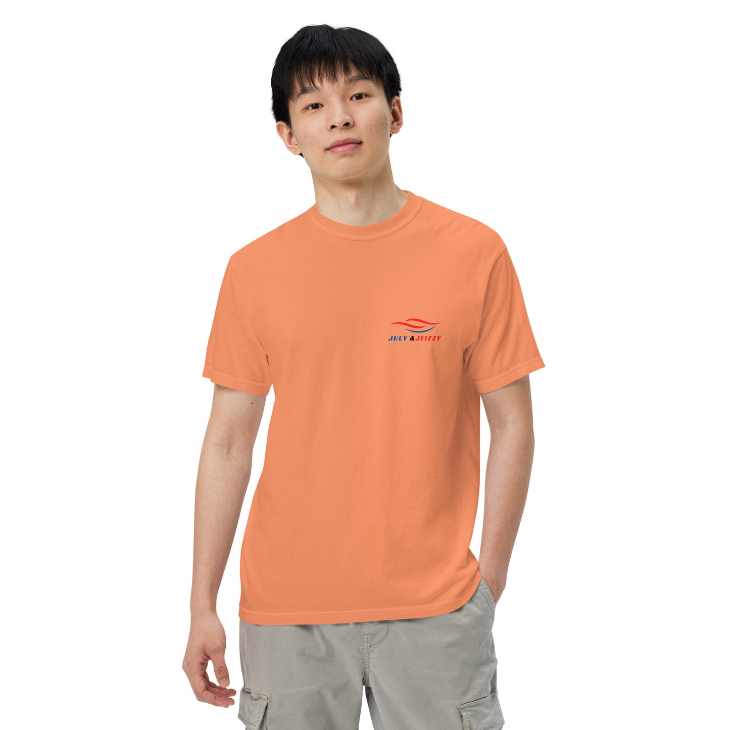 Camiseta Gruesa Teñida Unisex