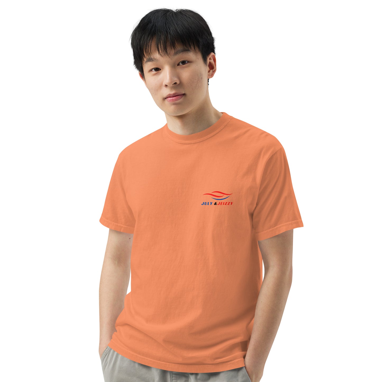 Camiseta Gruesa Teñida Unisex