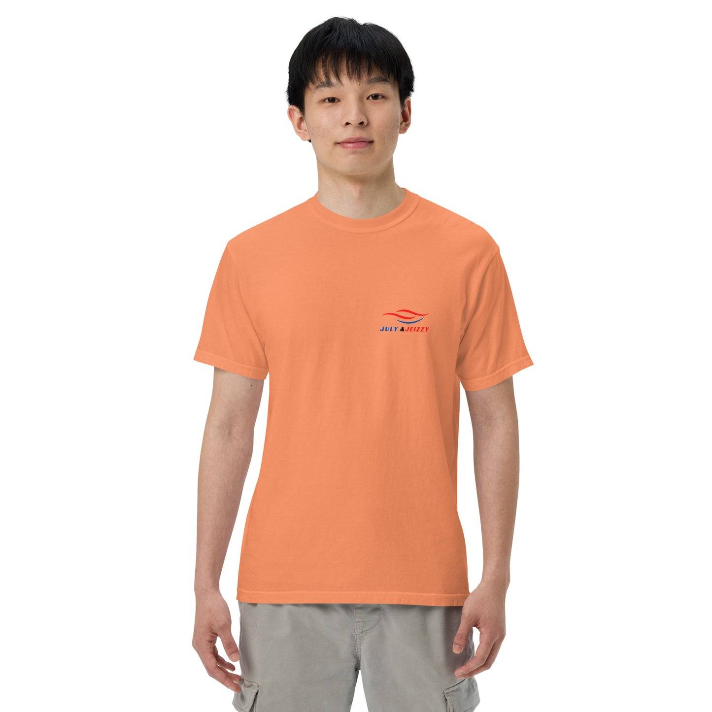 Camiseta Gruesa Teñida Unisex