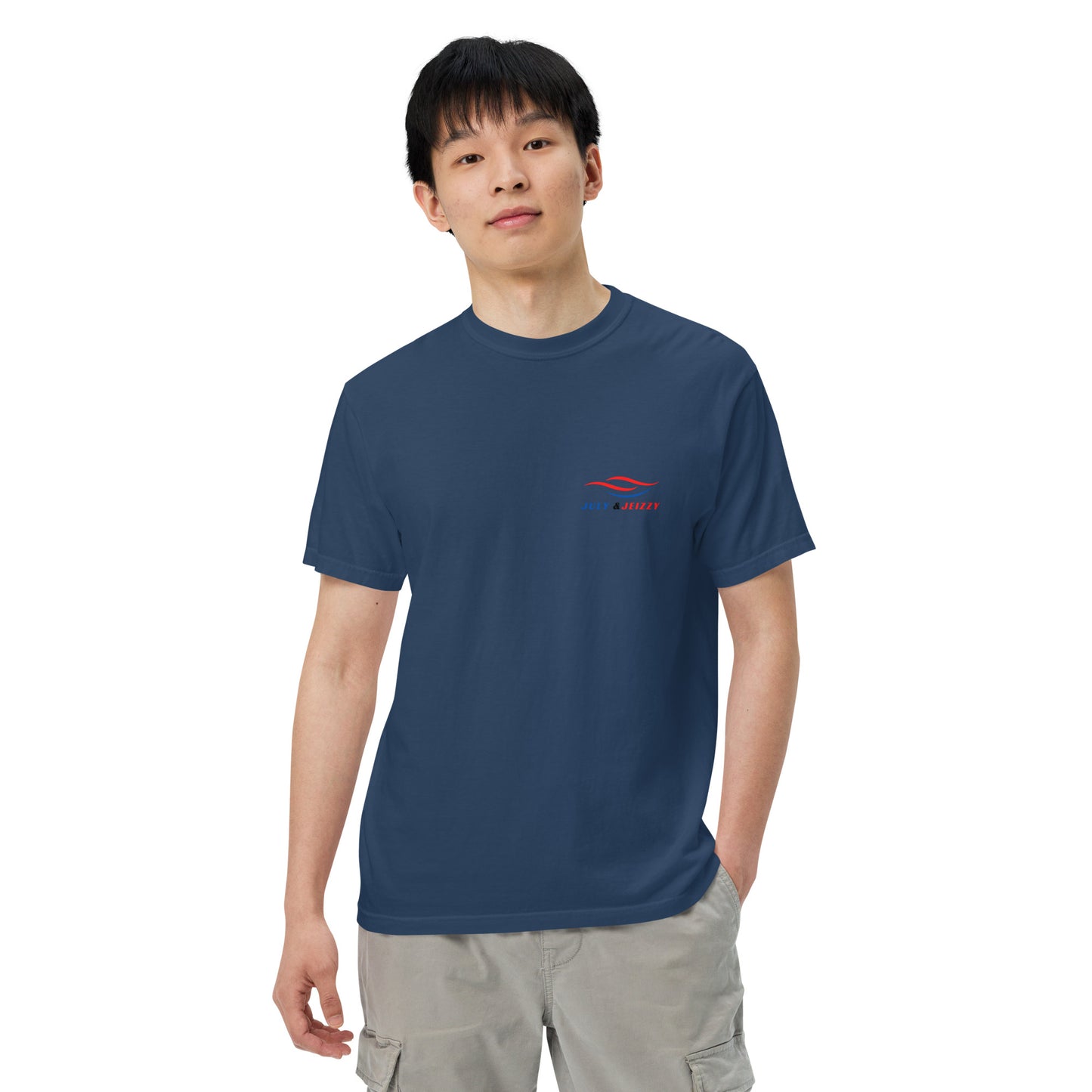 Camiseta Gruesa Teñida Unisex