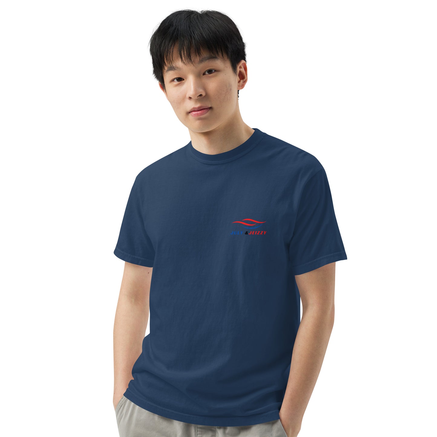 Camiseta Gruesa Teñida Unisex