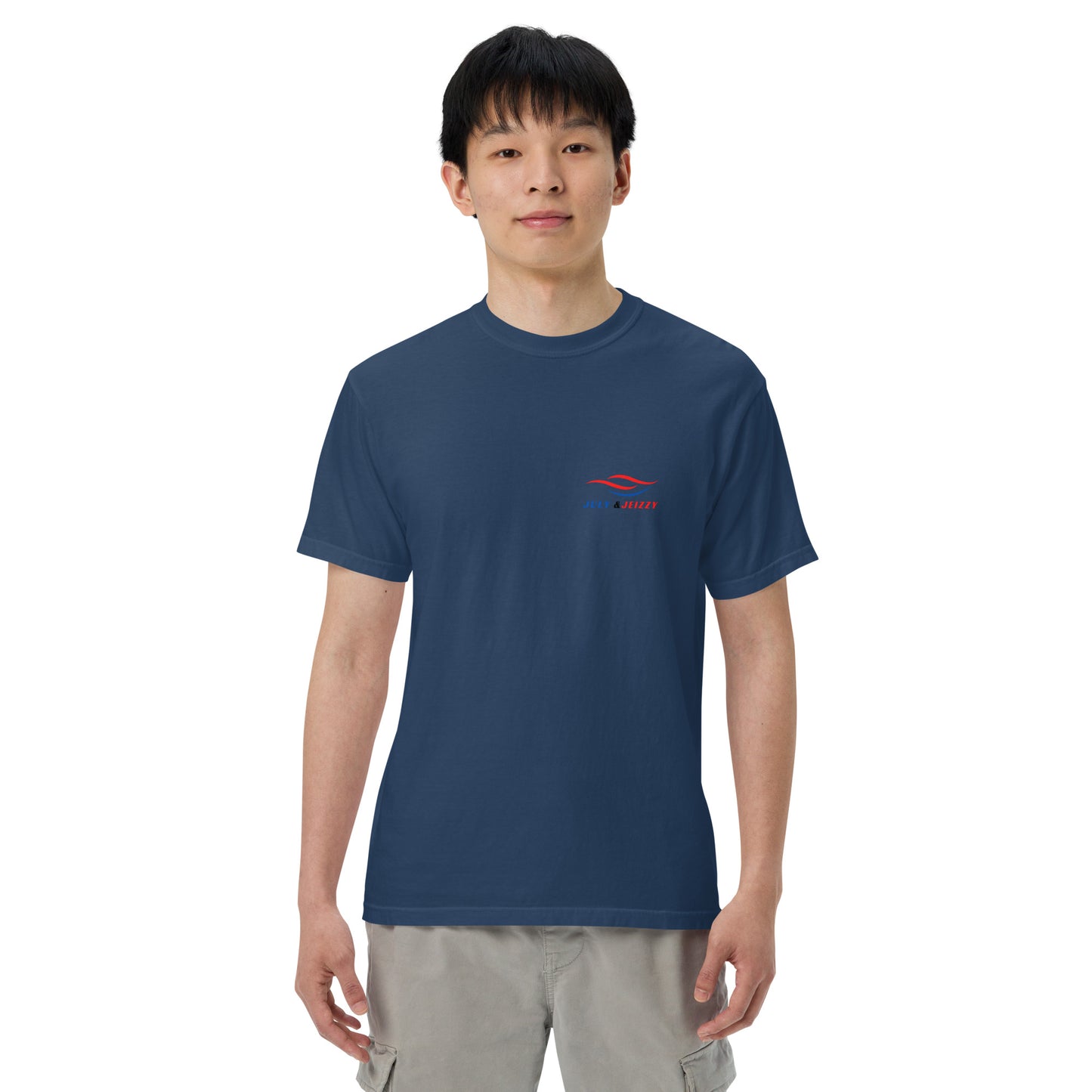 Camiseta Gruesa Teñida Unisex