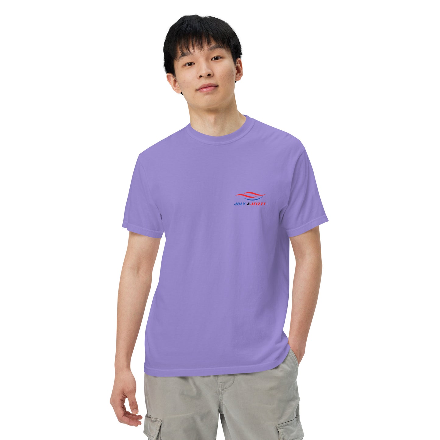Camiseta Gruesa Teñida Unisex