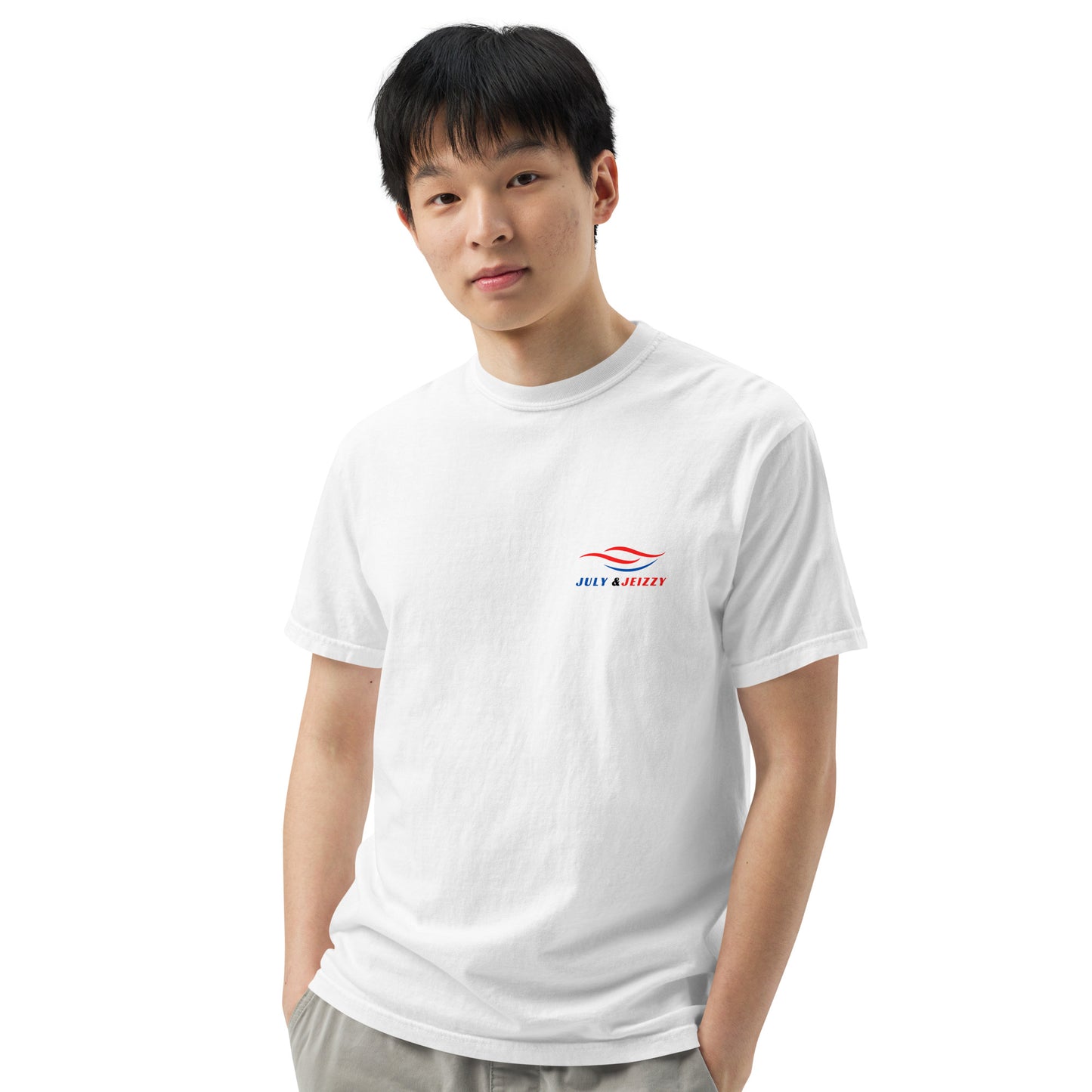 Camiseta Gruesa Teñida Unisex