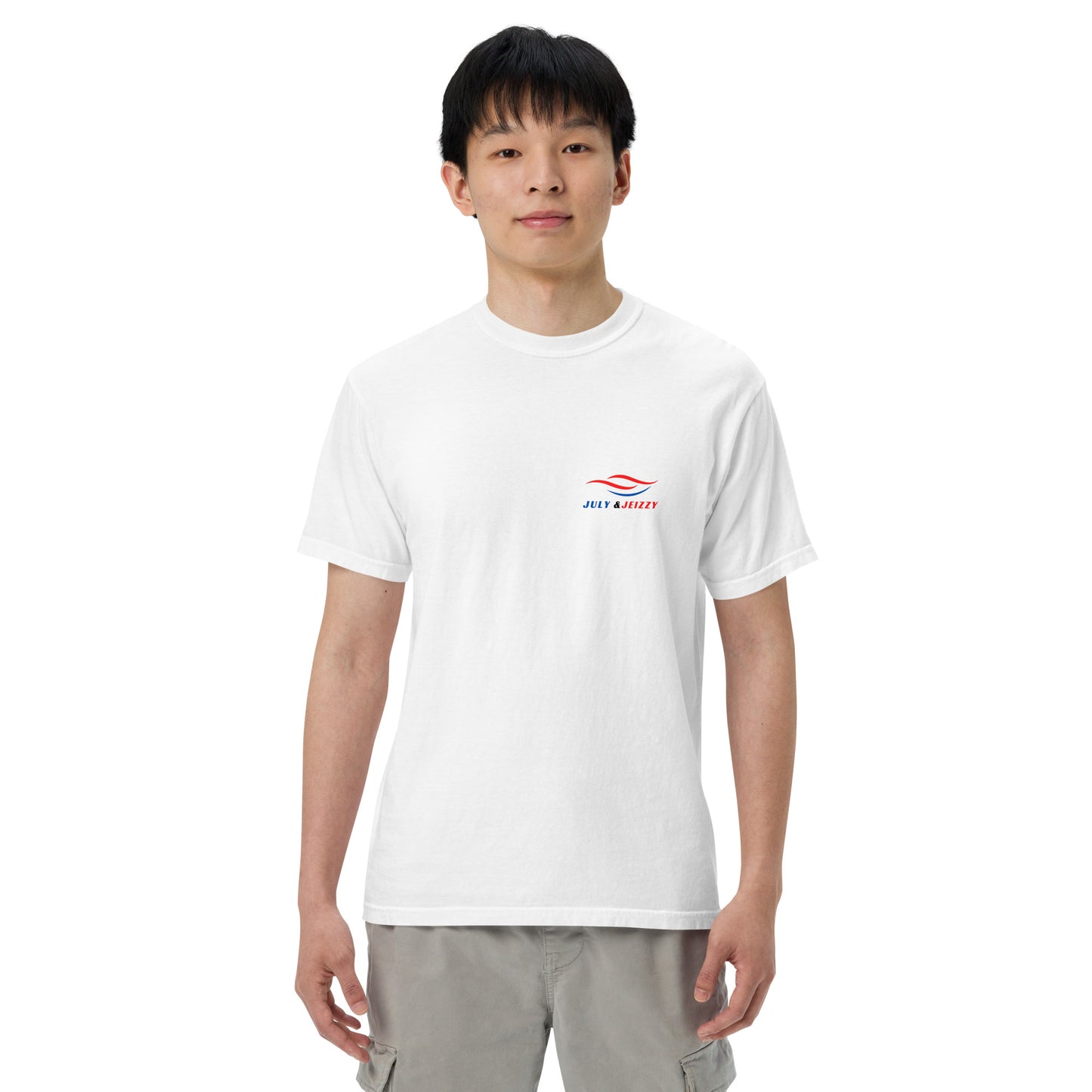Camiseta Gruesa Teñida Unisex
