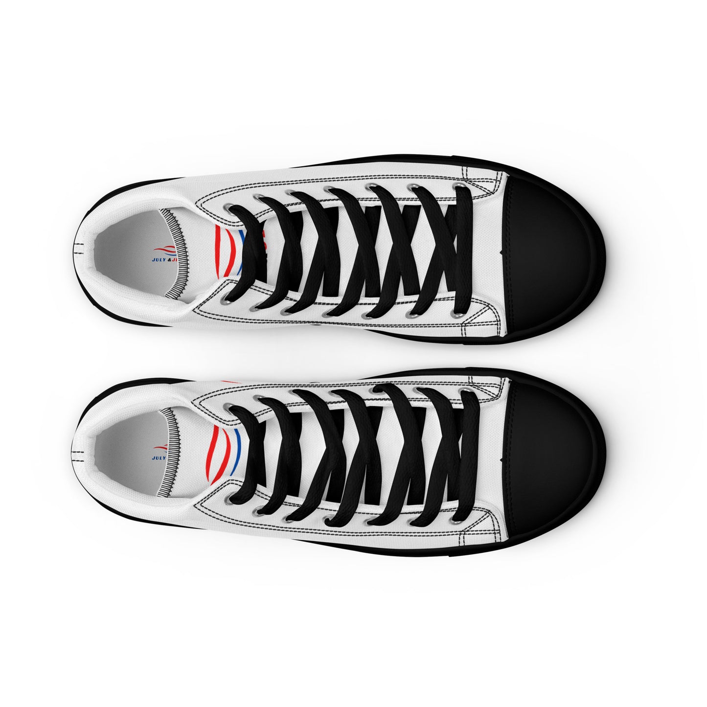 Zapatillas de Lona de Caña Alta para Mujer