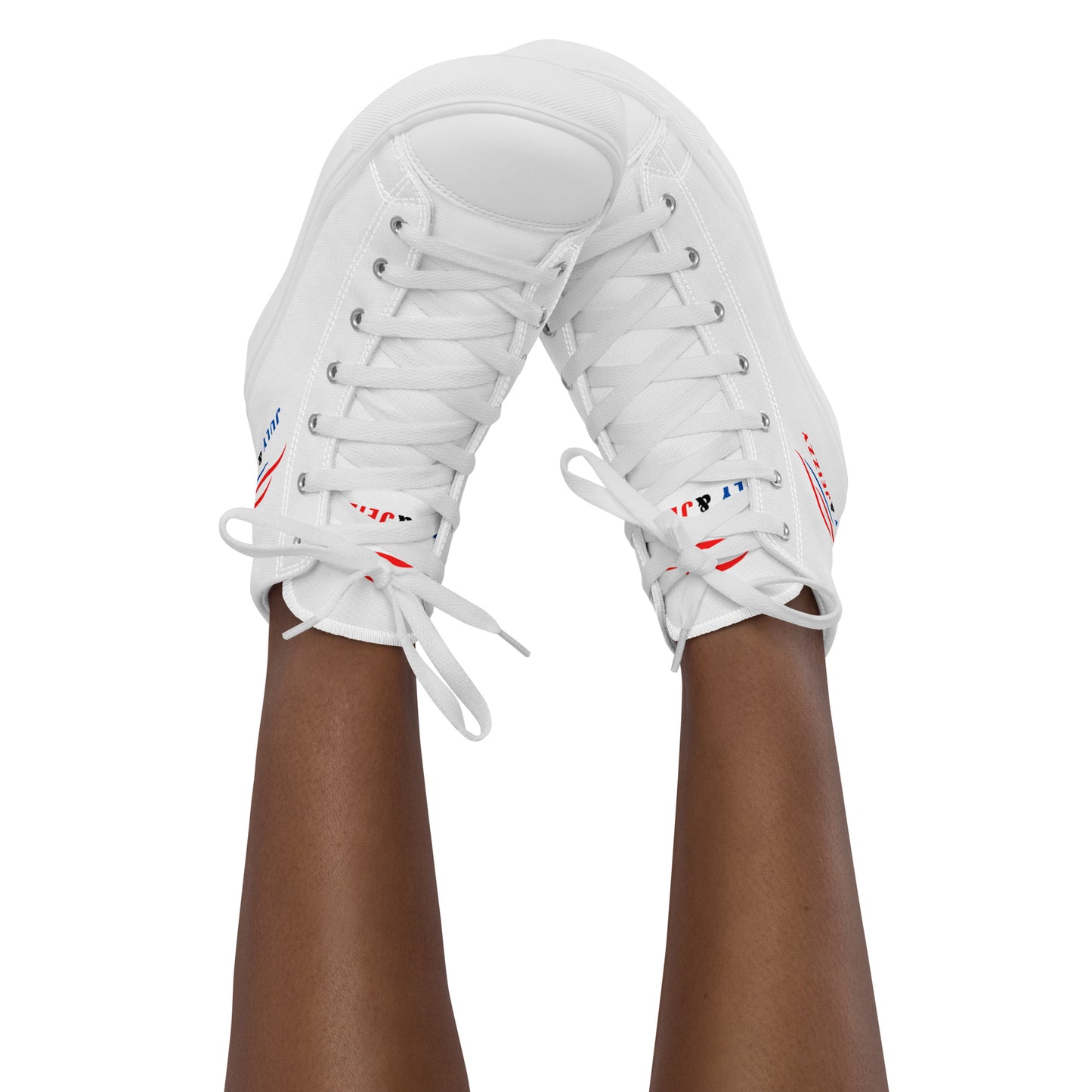 Zapatillas de Lona de Caña Alta para Mujer