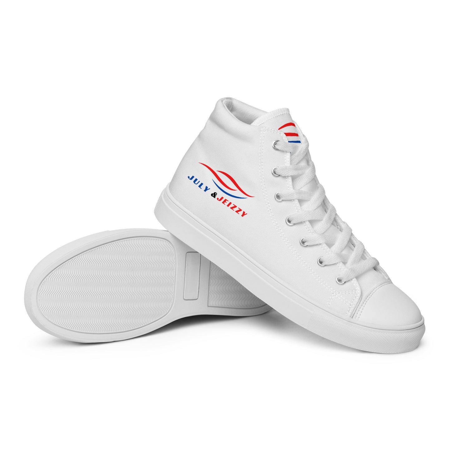 Zapatillas de Lona de Caña Alta para Mujer