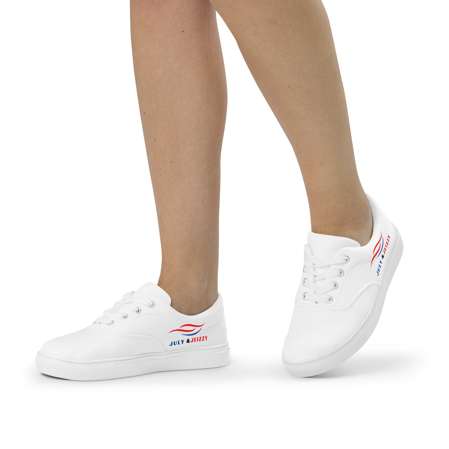 Zapatillas de Lona con Cordones para Mujer