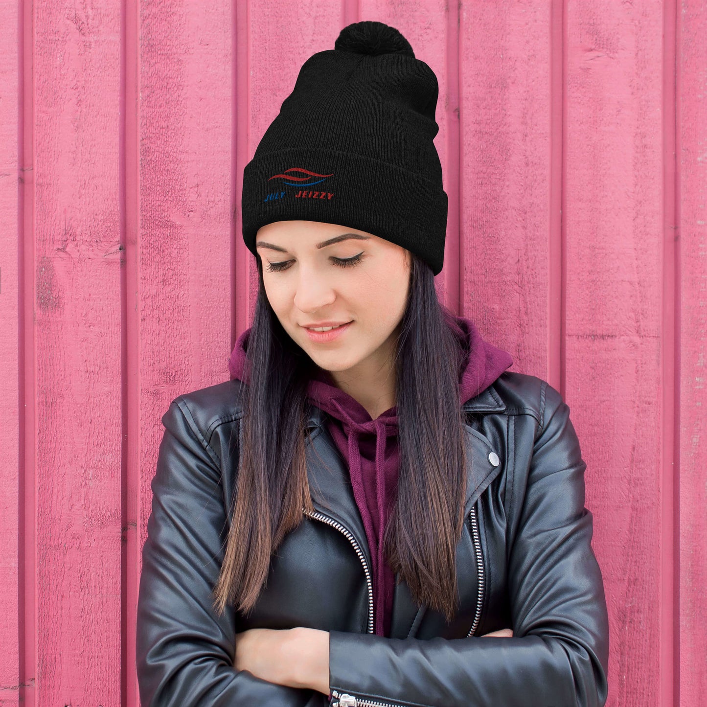 Gorro con pompón