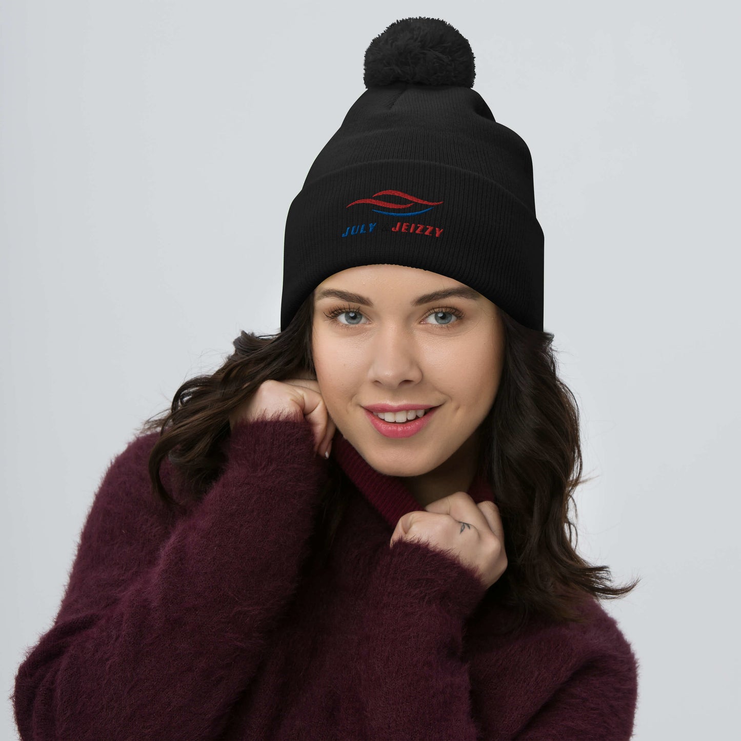 Gorro con pompón