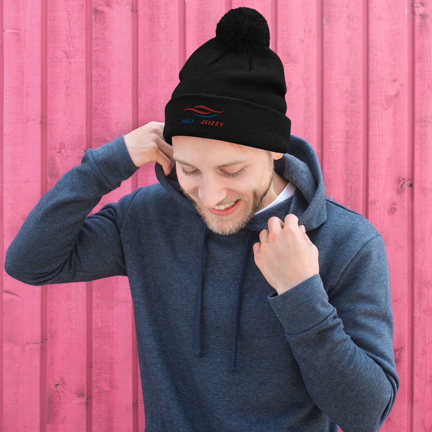 Gorro con pompón