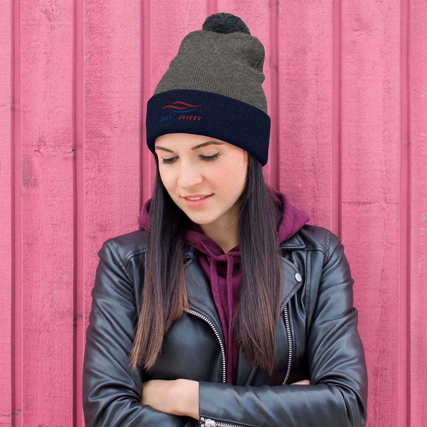 Gorro con pompón