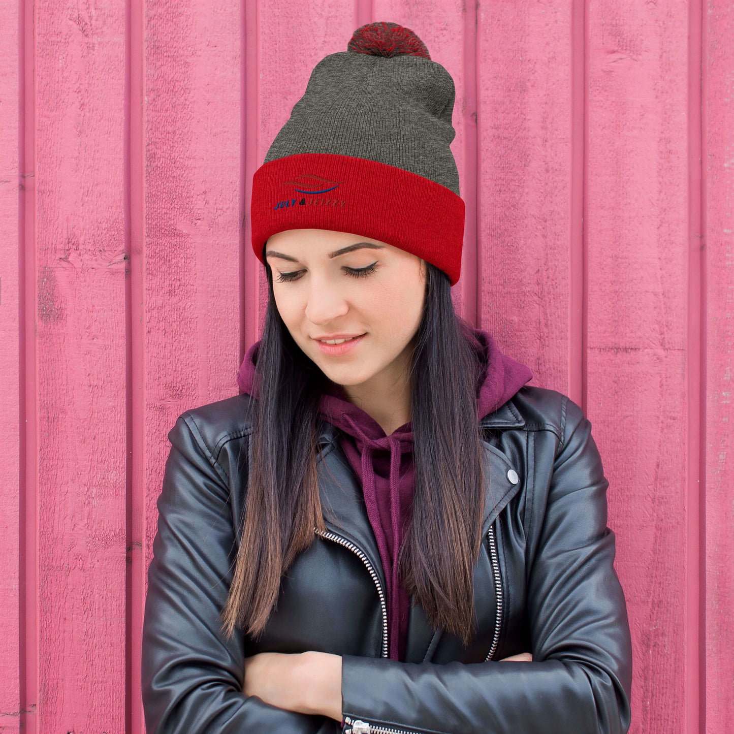 Gorro con pompón