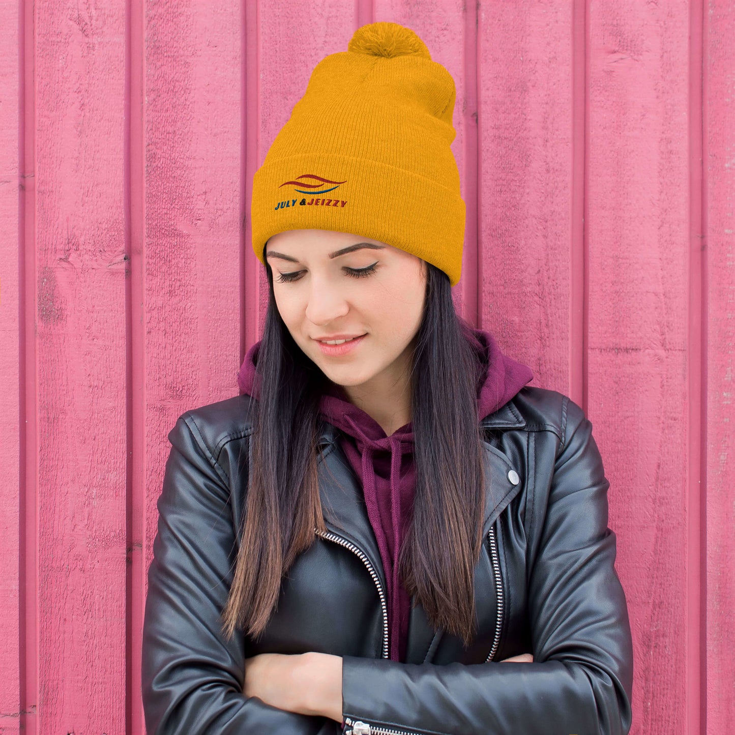 Gorro con pompón