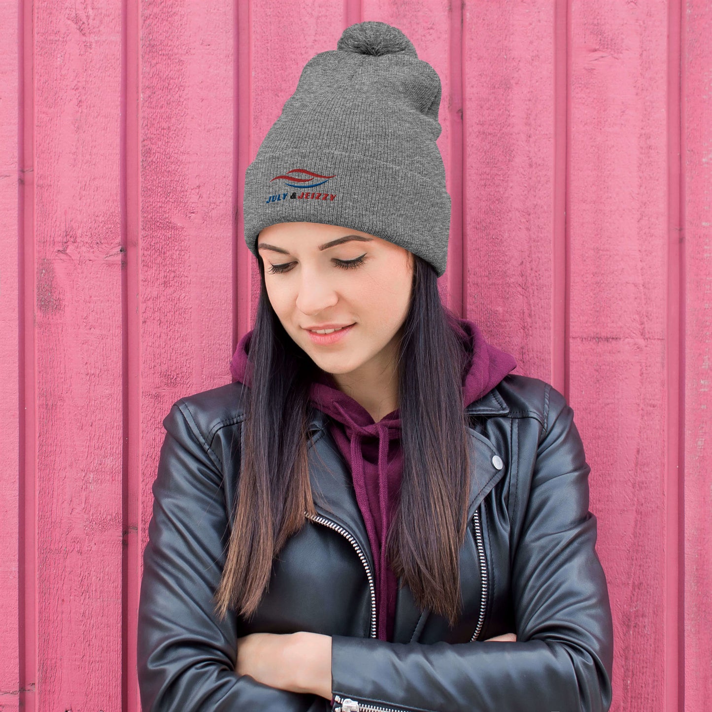 Gorro con pompón
