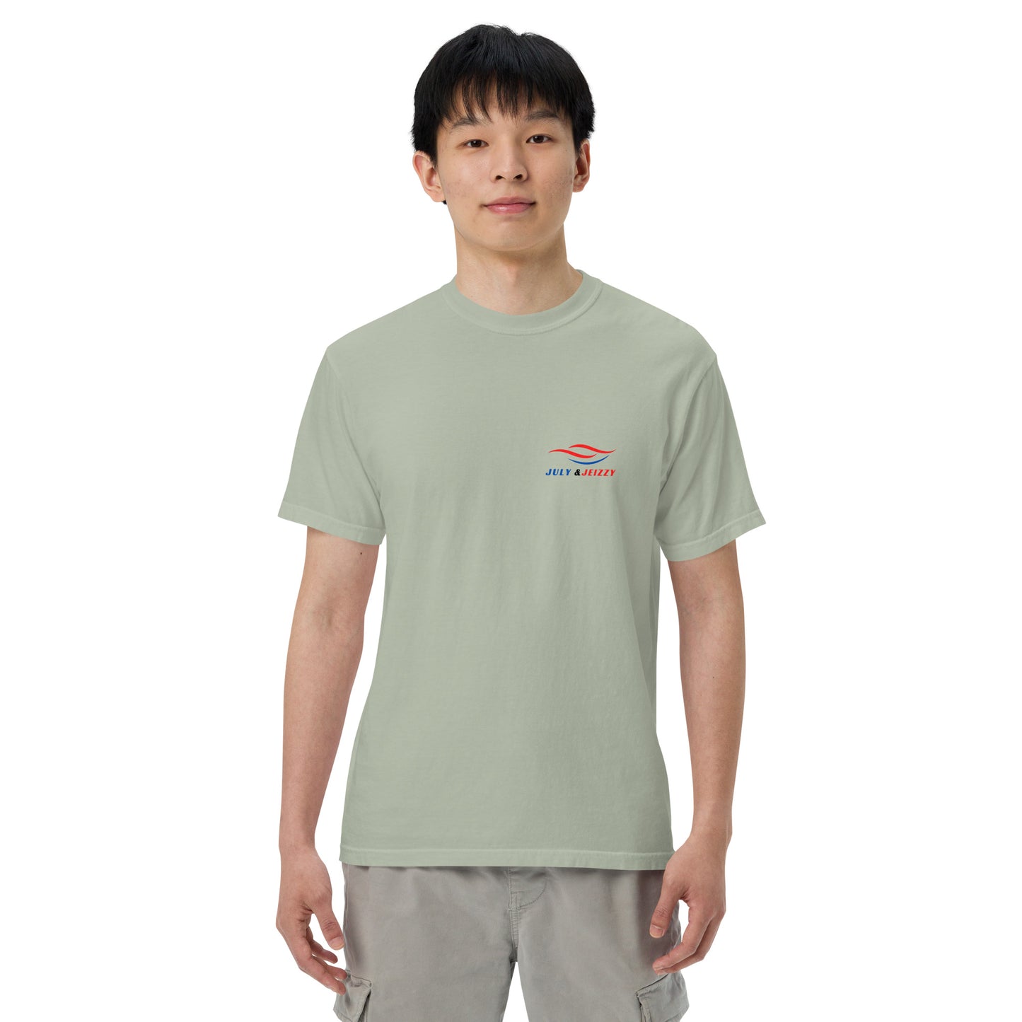 Camiseta Gruesa Teñida Unisex
