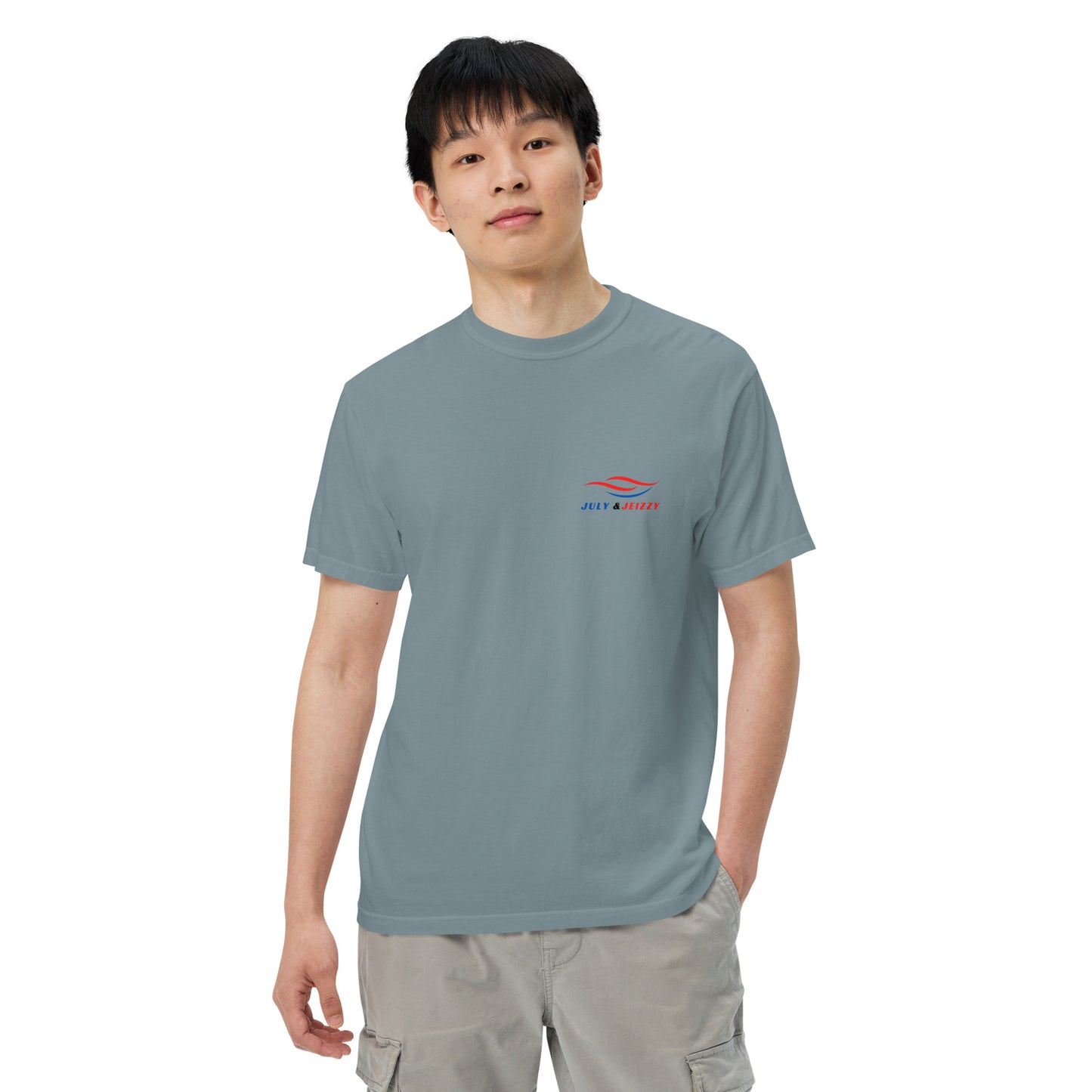 Camiseta Gruesa Teñida Unisex